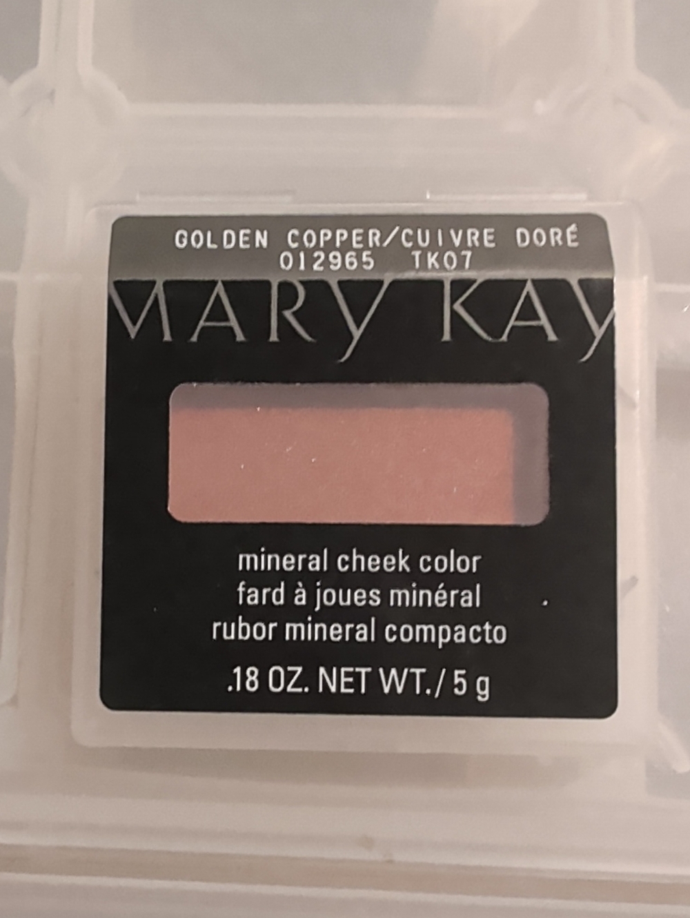 Mary Kay Mineral Cheek Color - Golden Copper Pink